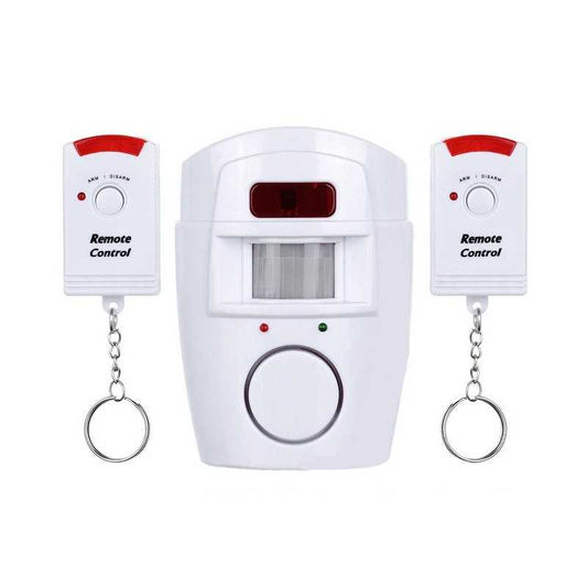 Alarma wireless cu senzor de miscare si 2 telecomenzi