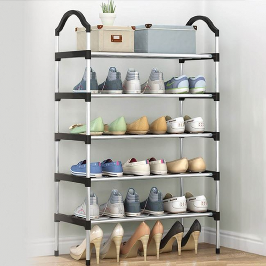 Etajera Incaltaminte cu 5 Nivele 58x26x102cm