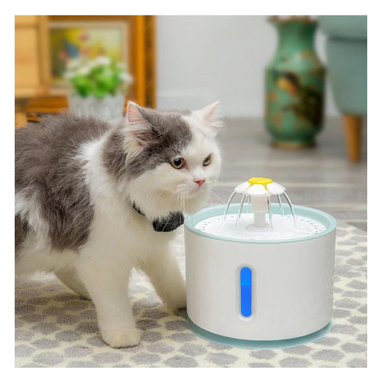 Fantana cu apa pentru animale, purificare si filtrare, 3 trepte, 2.4 L