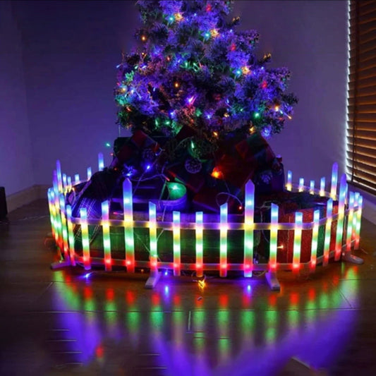 Gardulet decorativ de Craciun, 3m, 160LED, multicolor, interconectabil