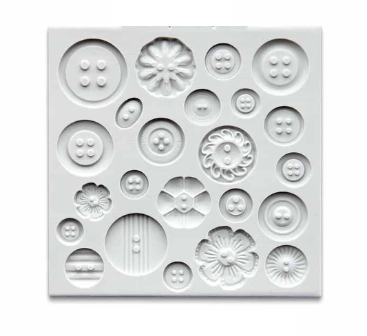 Mulaj Silicon Nasturi, 23 Subiecte diametru 1 - 2.2 cm - decorare torturi si prajituri