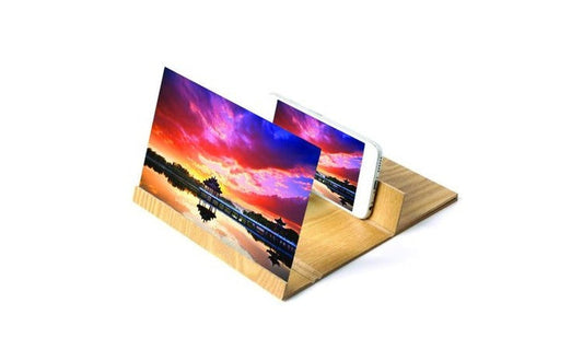 set 2 x Ecran lupa - amplificator de imagine cu efect 3d pentru telefoane mobile