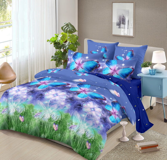 Lenjerie de pat : Albastrele