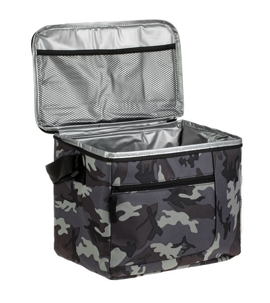 Geanta Izoterma Gri Camuflaj 31x21x25cm - 16L