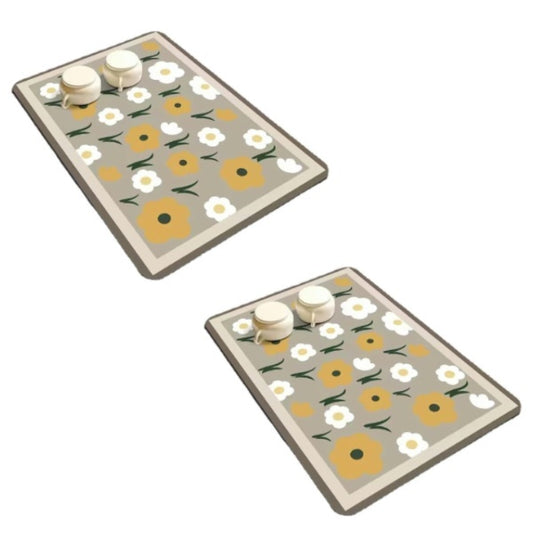 Set 2 covorase de bucatarie cu uscare rapida, 40x30 cm