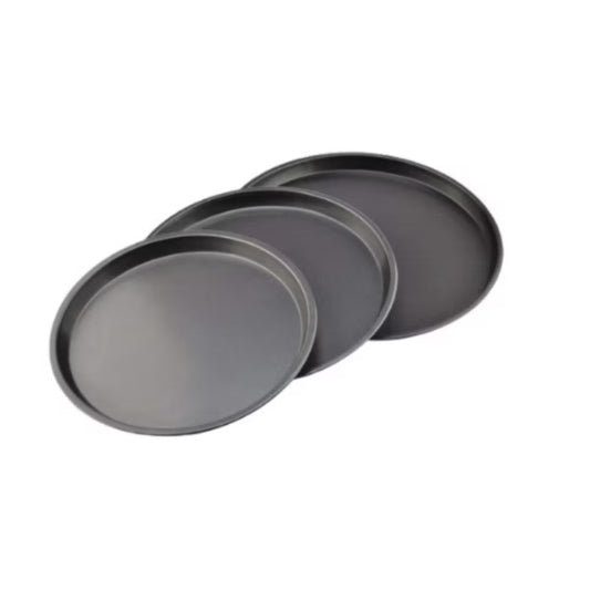 Set 3 tavi rotunde din teflon pentru pizza