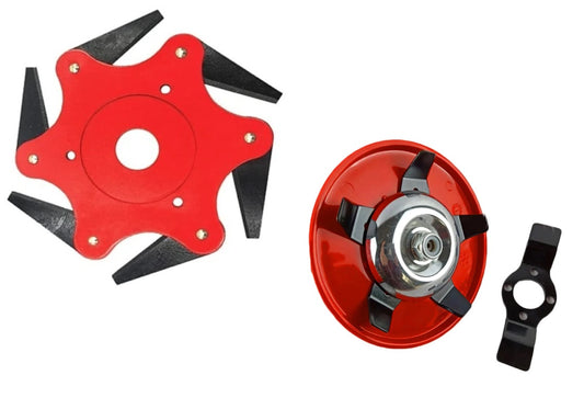 Oferta discuri motocoasa: Disc cu 2 tipuri de lame + Disc cu 6 cutite pliabile