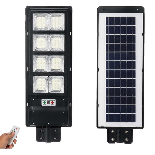 Lampa stradala pentru exterior 300w,cu panou solar inclus si telecomanda