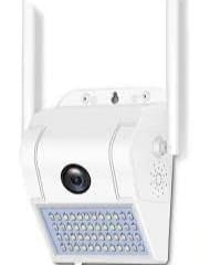 Camera de supraveghere IP WIFI Conectare Telefon / PC, lampa de perete 32 LED-uri